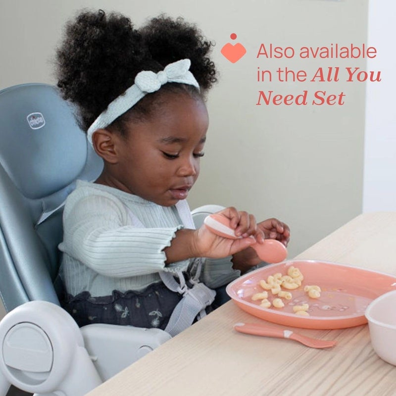 Chicco First Cutlery 12m+, Grey - Image 5